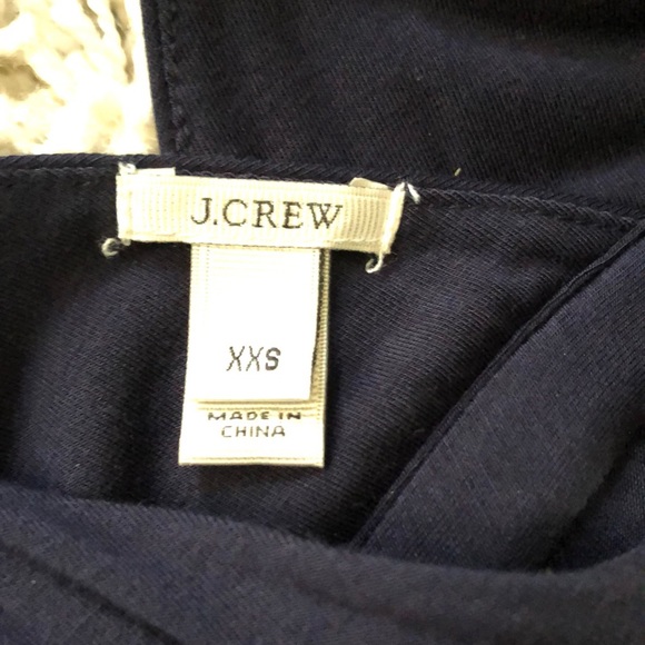 JCrew Navy tiered dress - Picture 3 of 4